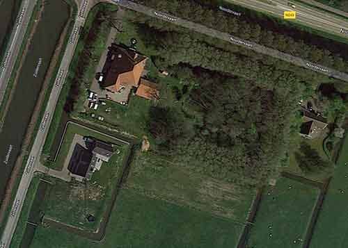 luchtfoto Noordervaart 182 (2019)